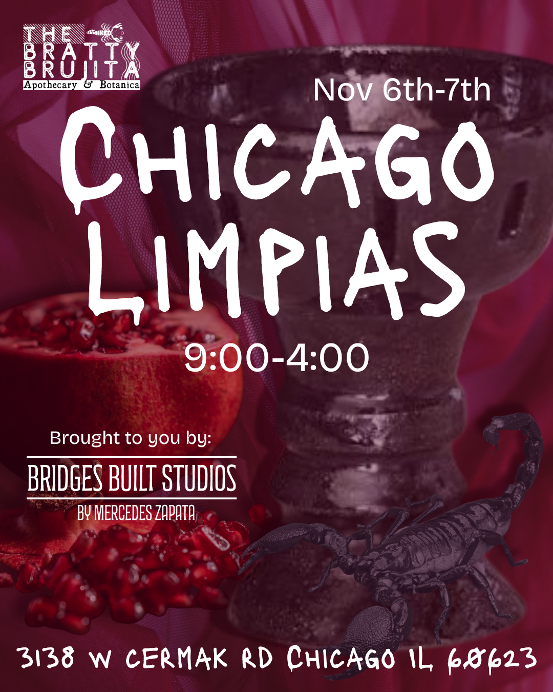 Chicago Limpias at Bridges Built Studios