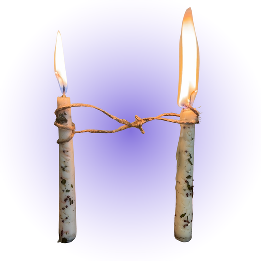 Cord Cutting Candle work