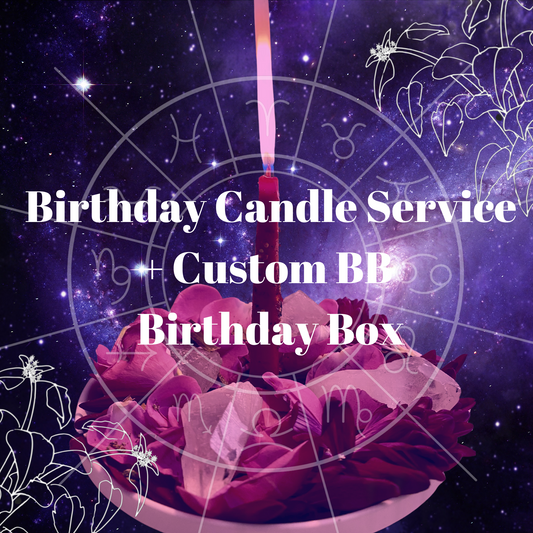 Birthday Candle Service + Custom BB Birthday Box