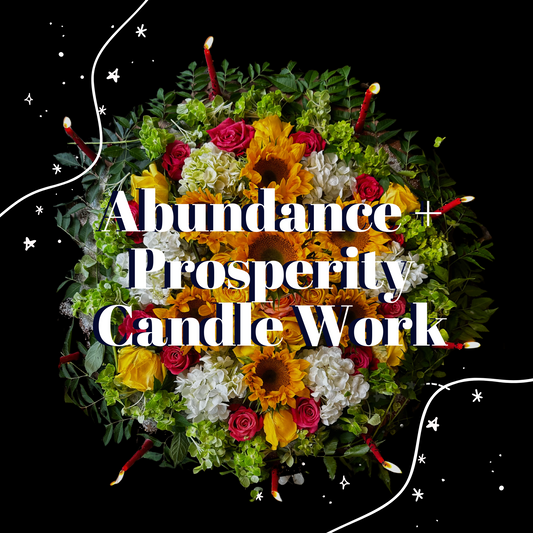 Abundance and Prosperity Tallow Candle Burn (April 20th 2024)