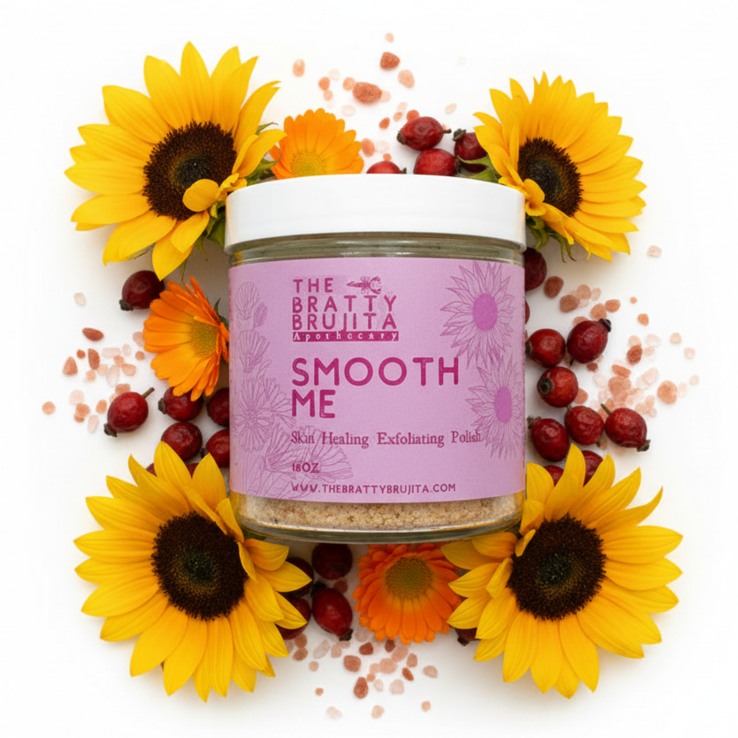 Smooth Me: skin healing exfoliating polish