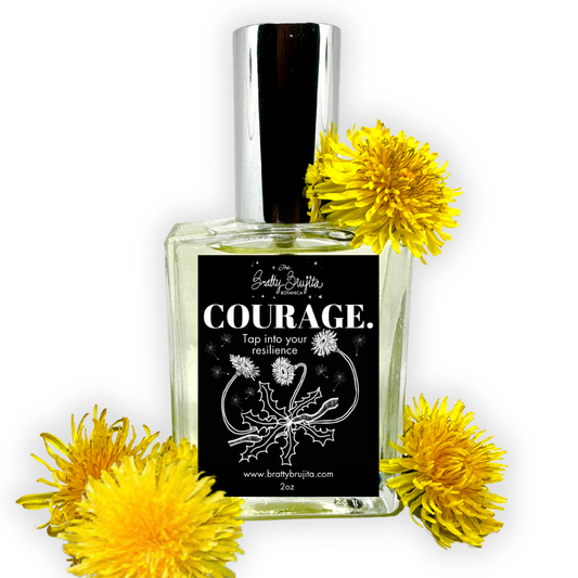 Courage: Dandelion Flower Essence Spray
